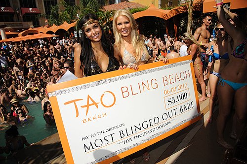 TAO Beach Bling Beach Winner